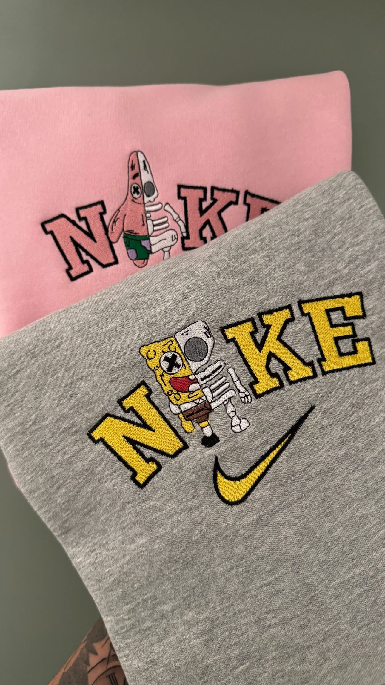 Sudadera Esqueleto Bob Esponja y Patricio