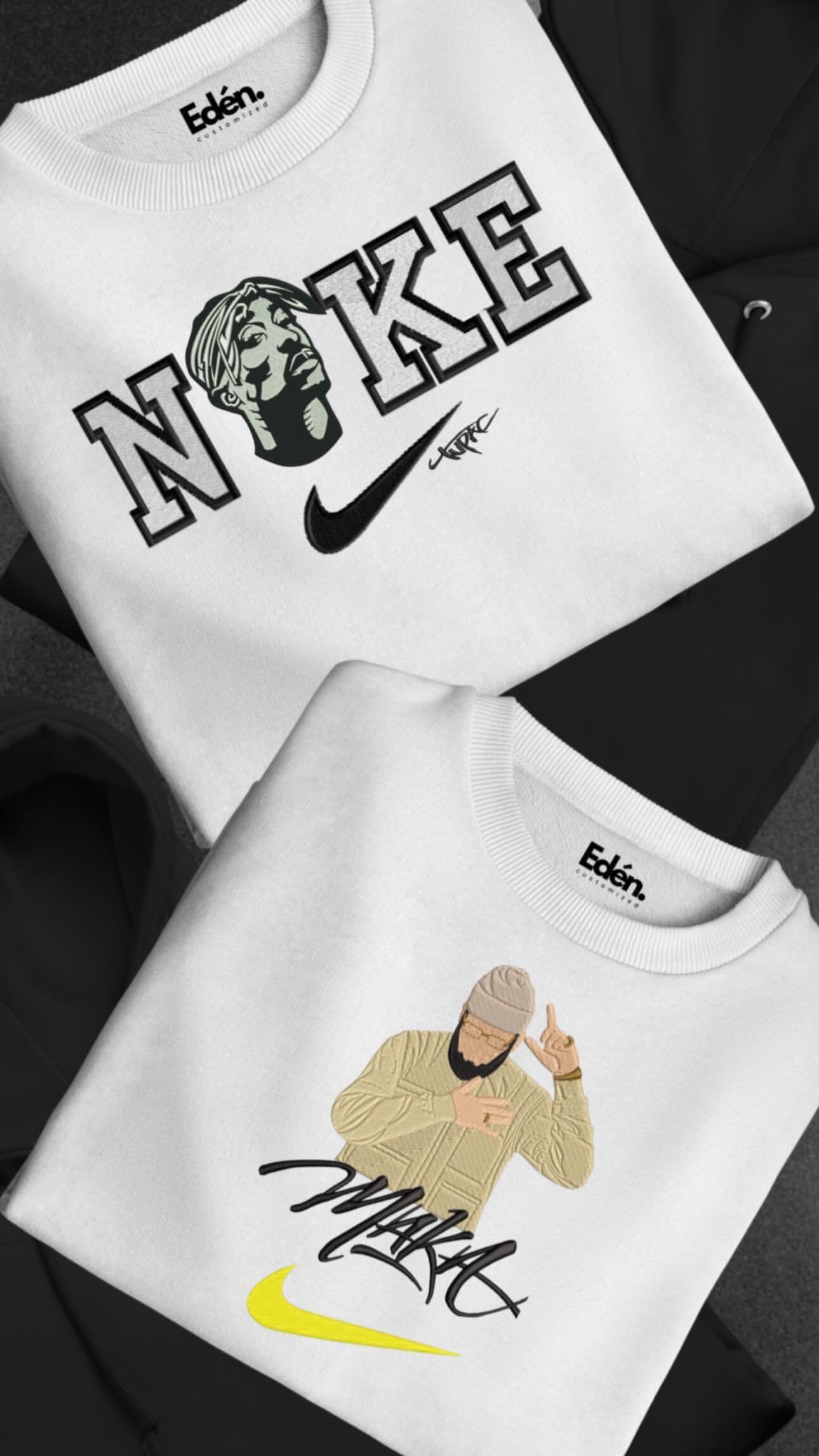 Sudadera Tupac y Maka