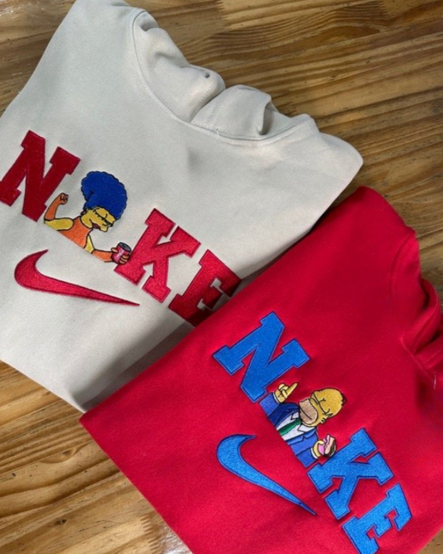 Sudadera Marge y Homer