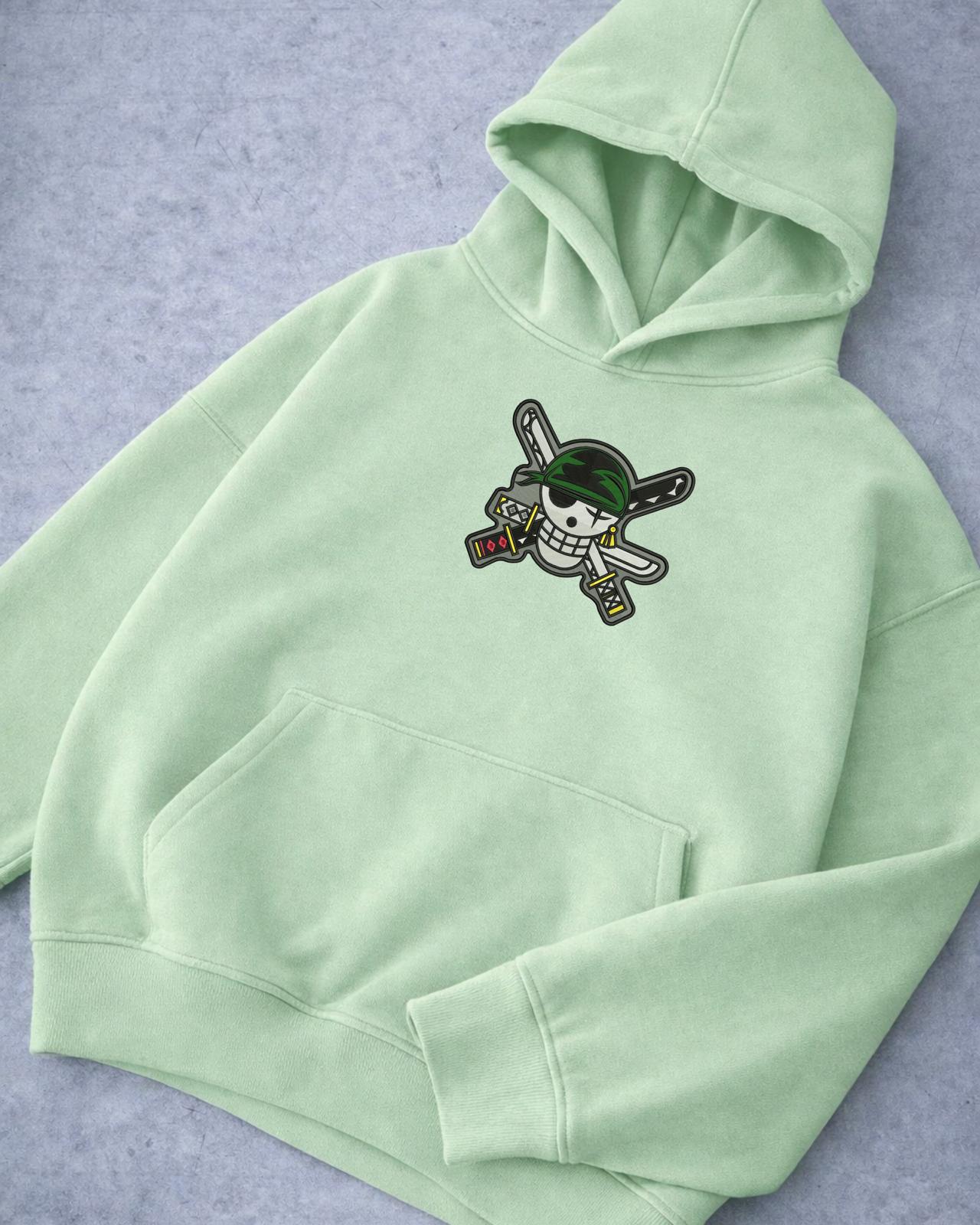 Sudadera Roronoa Zoro Pirate Skull One Piece