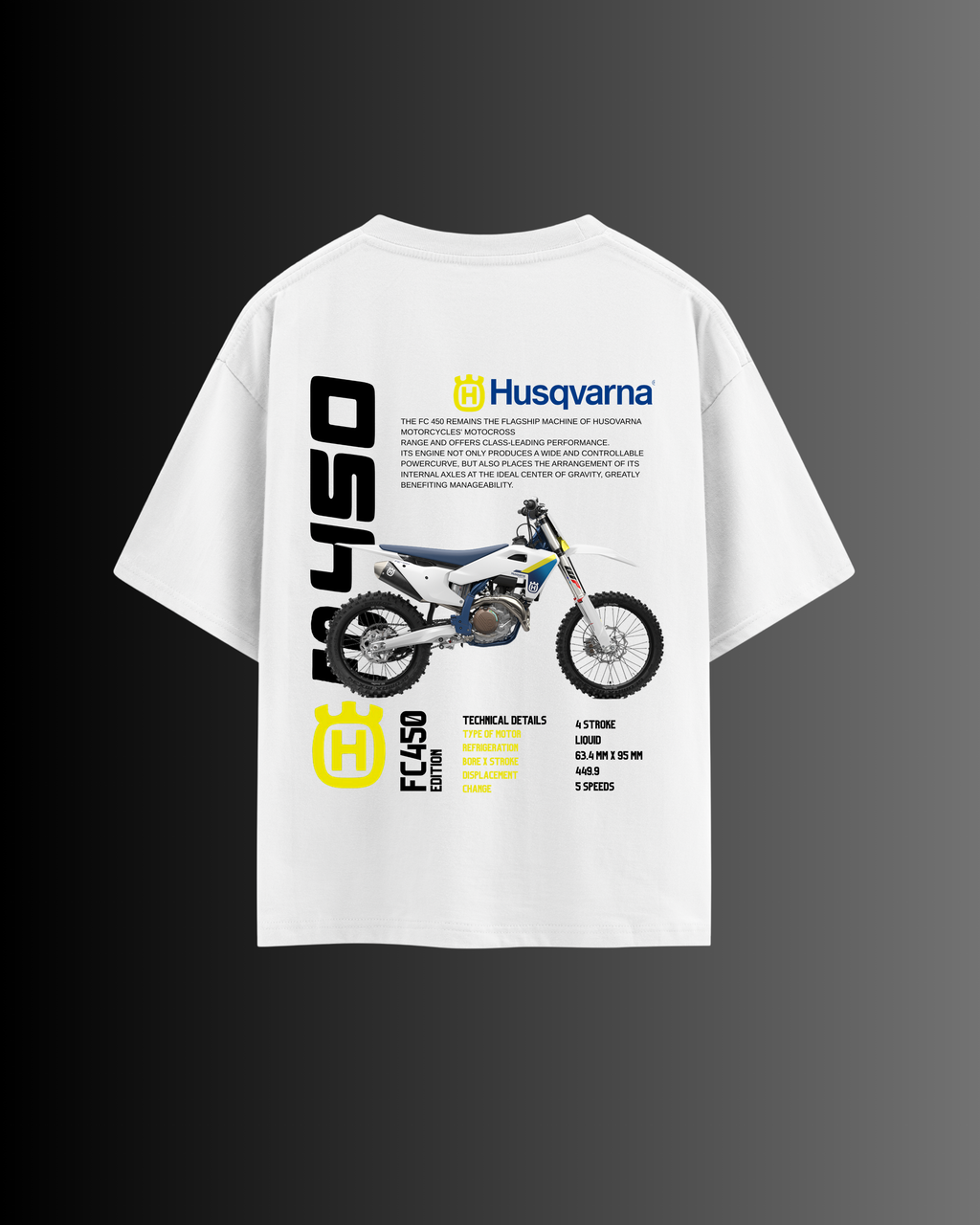 Camiseta Husqvarna