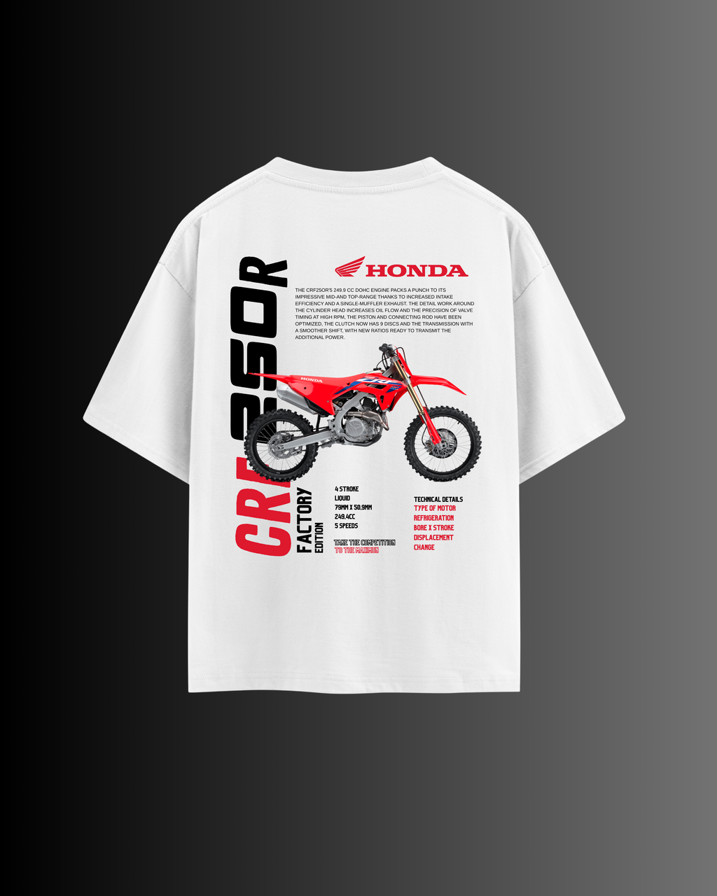 Camiseta Honda