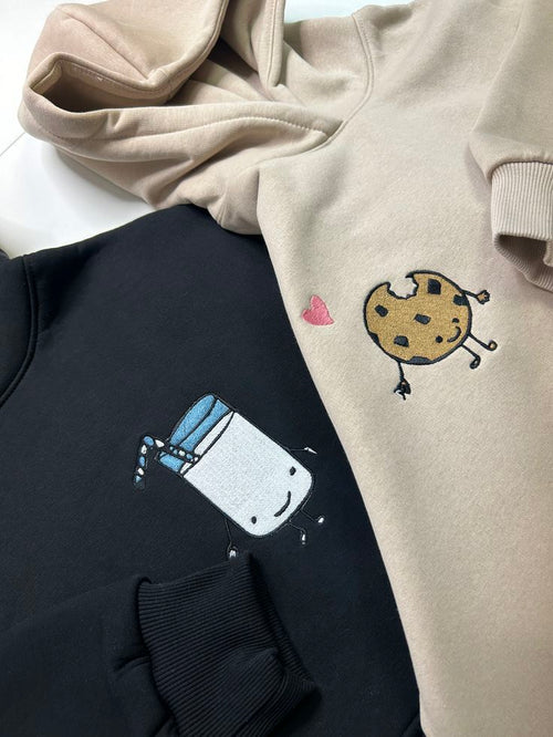 Sudadera Leche y Galleta