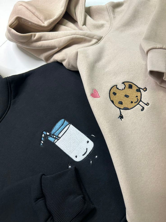 Sudadera Leche y Galleta