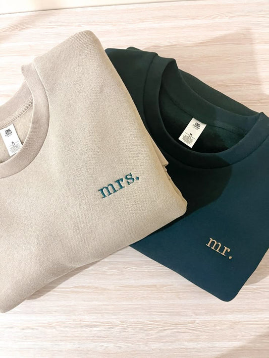 Sudadera Mrs & Mr Love