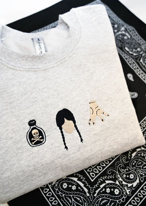 Sudadera Wednesday Addams