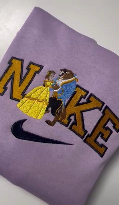 Sudadera Bella y Bestia