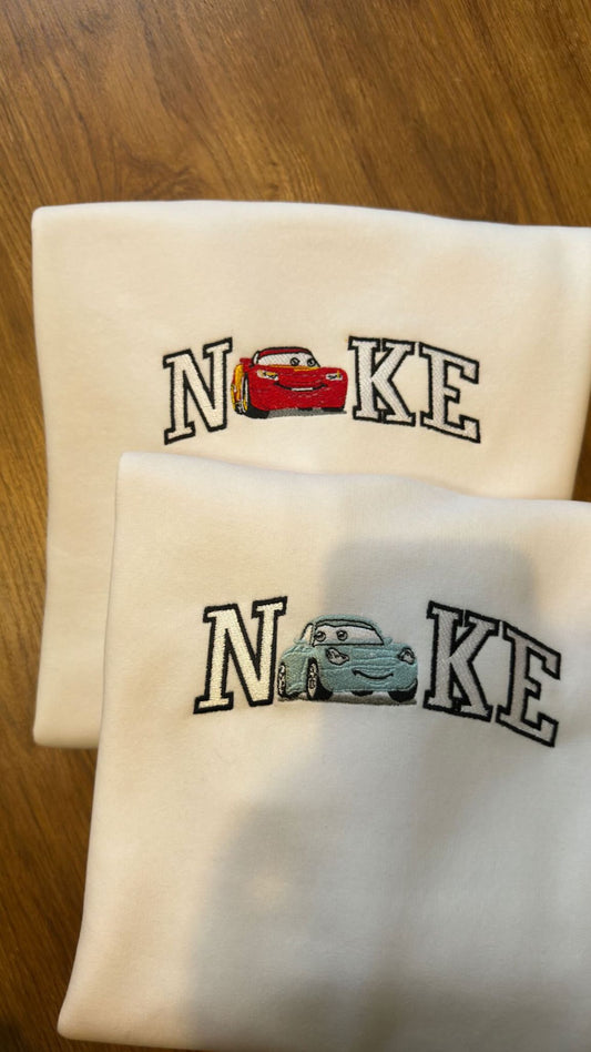 Sudadera Rayo Mcqueen y Sally